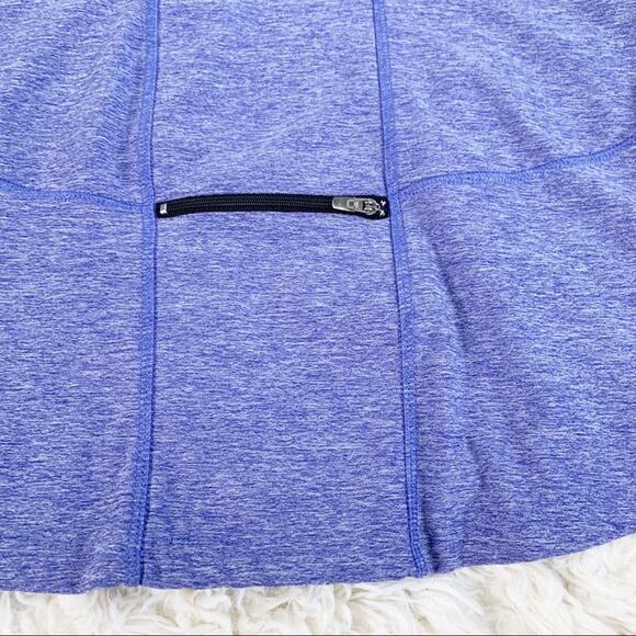 CHAMPION C9 Blue Marl 1/2 Zip Pullover Running Top size Small - Picture 7 of 10